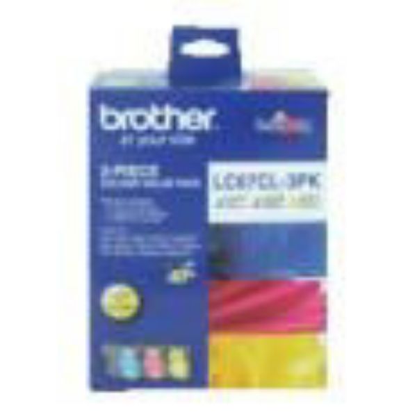 Picture of BROTHER LC67 INK CARTRIDGE 3 PACK LC67CL