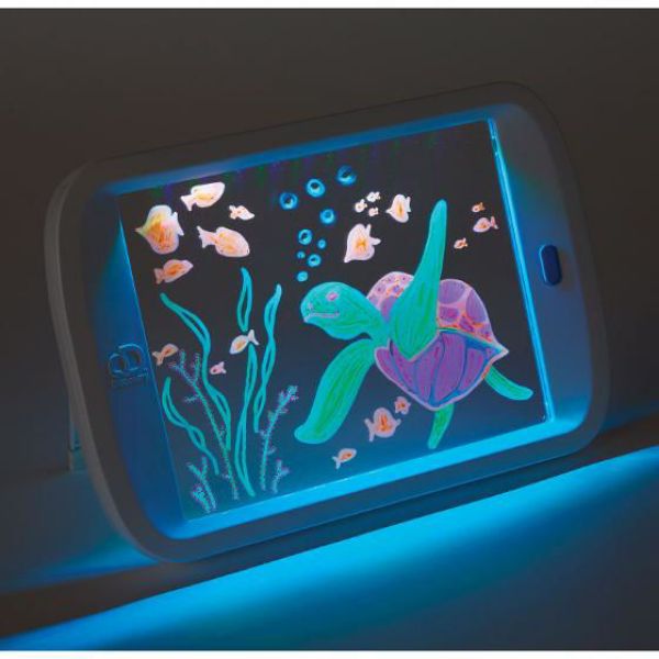 Picture of Discovery Neon Glow Drawing Board